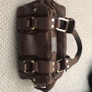 Jimmy Choo brown gold purse